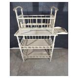 Vintage White Changing Rack, Vintage Wooden Doll
