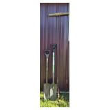 Trenching Shovels(2), T-Handle Auger