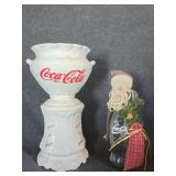 Coca-Cola Cookie Jar Vase(no lid), Coca-Cola