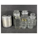 Glass Canisters,Aluminum Canister, Ball Jars(2)