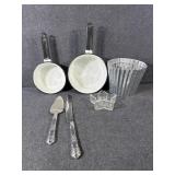 Enamelware Pans,Star Candle Holder, Metal Planter