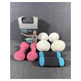 Hand Weights 1lb, Dumbells 3lbs(2)