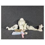 Plastic Cherub, Ceramic Cherubs(2), Cherub