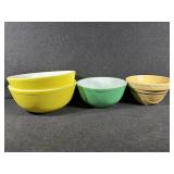 Pyrex Mixing Bowls (3) At Home Pottery Mixing Bowl