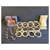 Puzzle, Candle Holder, Curtain Holders