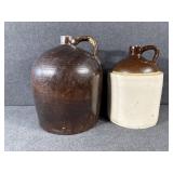 Stoneware Pottery Jug ,Whiskey Jug