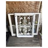 Handpainted Window Pane