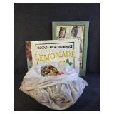 Wine Bottle Corks, Tin Signs,