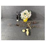 Dress Photo Holders,Wire Suncatchers,Daisys
