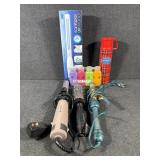 Ion UV Sanitizer Wand,Travel Bottles,Thermos,Hair