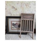 Chicken Wall Art, National Washboard Co.