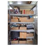 Metal Shelf ONLY W/ Smooth Particle Board Shelves