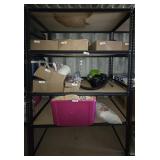 Metal Shelf ONLY with Particle Board Shelves