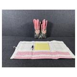 Pink Handle Stainless Steel Cutlery