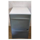 Filing Cabinet with Plastic Drawer Fronts