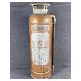 Miller Peerless Mfg. Co Copper Fire Extinguisher