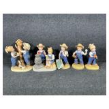 Denim Days Porcelain Figurines (5)