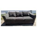Standard Grey Fabric Couch