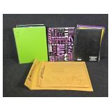 Bubble Wrap Envelopes (2) Notebooks