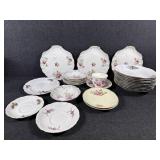 Floral Bowls, Saucers, Salad Plates/ Bowls