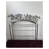 Stainless Steel Rack, Olive Branch Metal Wall Art