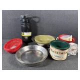 Bowls,Deli Baskets, Wind Up Clocks,Mini Crock Pot