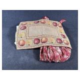 Cloth Aprons (2) Tapestry Placemat (1)