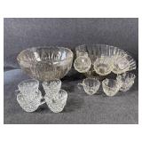 2 Punch Bowls and Glasses