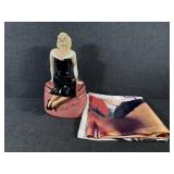Clay Art Marilyn Monroe Cookie Jar, Marilyn Wall
