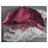 Red Velvet Curtains