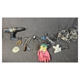 Nails, Screws, Garden Gloves, Extension Cord,