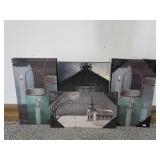 Flickering Light Canvases(4)
