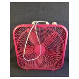 Lasco Pink Box Fan ( Works)