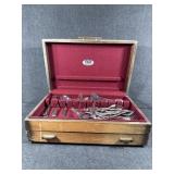 Fashion Manor Cutlery Box W/Stainless Steel