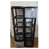 Plastic Storage Drawers(2)