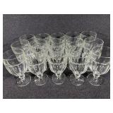 Duratuff Footed Iced Tea Glass Cups (15)