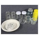 Ball and Kerr Mason Jars (5) Easy as Pie Ceramic