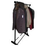 Coat Rack Of Coats And Bibs