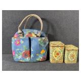 Aprons,Lunch Bag, Tins & Mini Tree Skirt