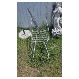 Metal Decorative Wheel Barrow, Wall Decore
