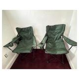 Green Folding Outdoor Chairs