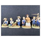 Denim Days Porcelain Figurines (4)