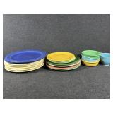 Genuine Fiesta Ceramic Plates (17) Ceramic