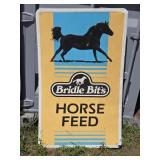 Metal Horse Feed Sign