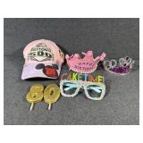 Happy birthday Headband, Cake Time Glasses