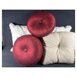 Off White Decorative Throw Pillows,Chair Cushions