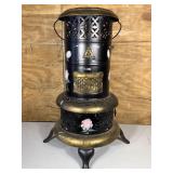 Black & Gold Kerosene Heater (Repainted)