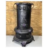 Black Kerosene Heater (Re-Painted)