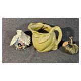 Velvet Pumpkin, Pitcher, Bird House Decoration
