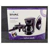 Rival 3pack Set New In The Box